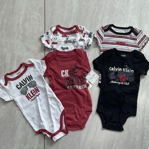 NWT, Calvin Klein baby 5-Piece Set. Size 3/6M